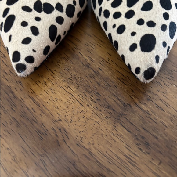 Sole Society Women's Leopard Print Mule Heels - Picture 2 of 6